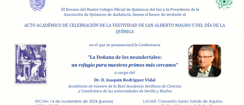 CONFERENCIA SAN ALBERTO MAGNO 2024: “La Doñana de los neandertales: un refugio para nuestros primos más cercanos”