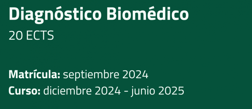 Experto Universitario en Diagnóstico Biomédico (online)